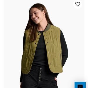 Kuhl Scout Quilted Vest Medium NWOT